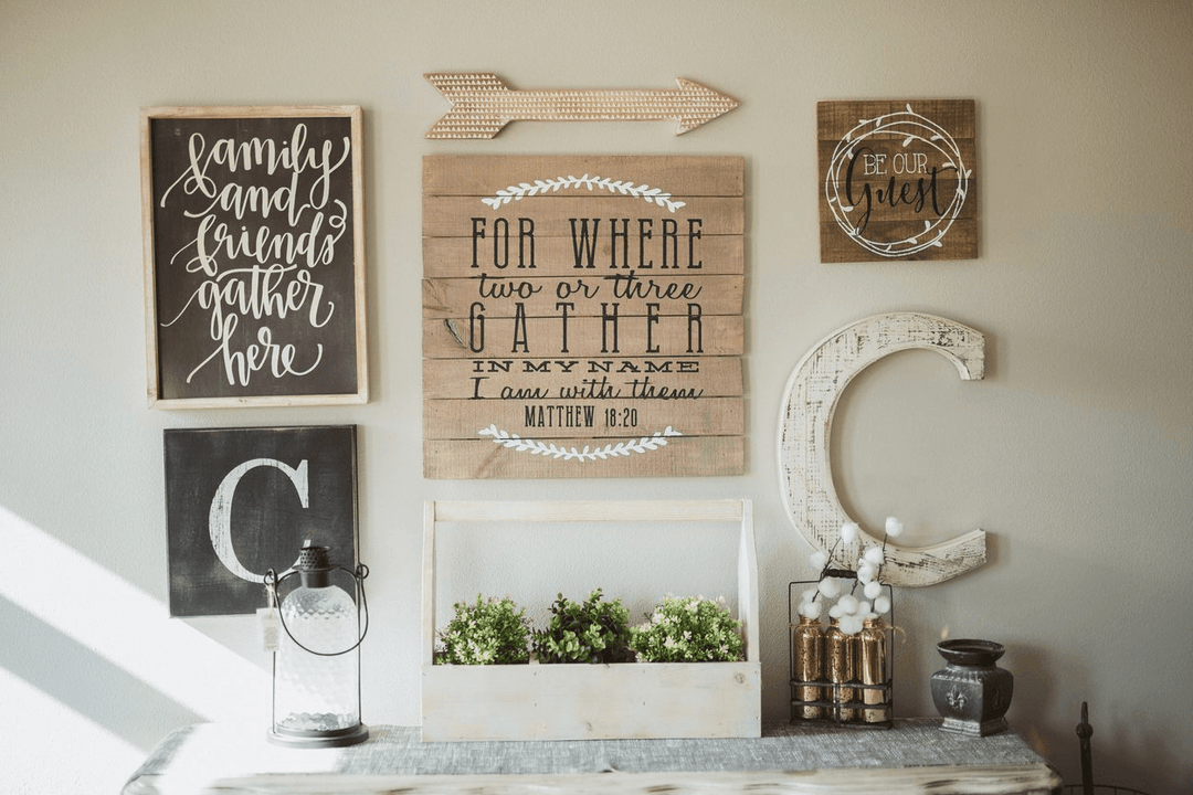Create the Perfect Farmhouse Gallery Wall