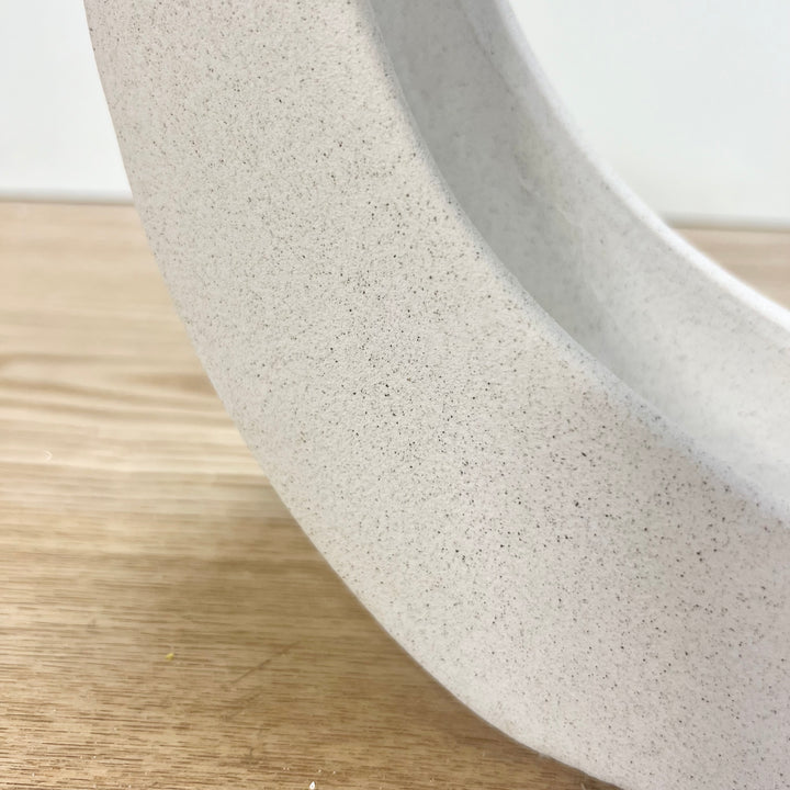 Ceramic Speckled Sculptures - Set of 2