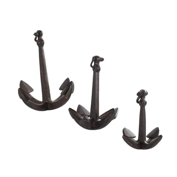 Metal Anchor Sculpture - 3 Sizes