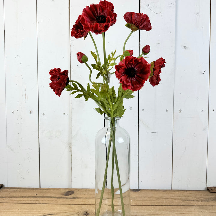 Real Feel Tall Poppy Stems