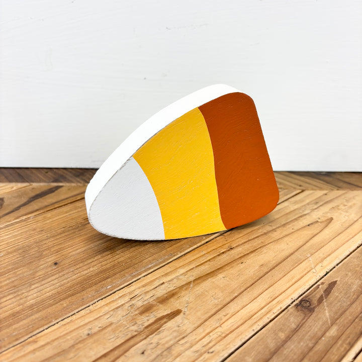 Candy Corn Reversible Wood Cut Out