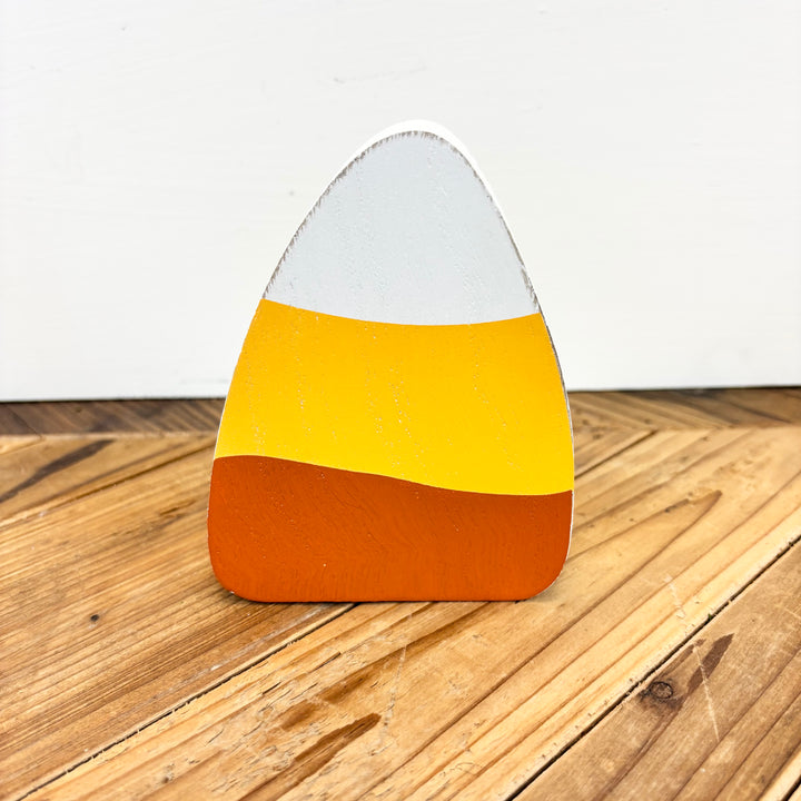 Candy Corn Reversible Wood Cut Out