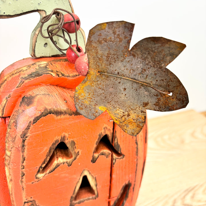 Autumn Carved Reclaimed Wood Artisan Collection