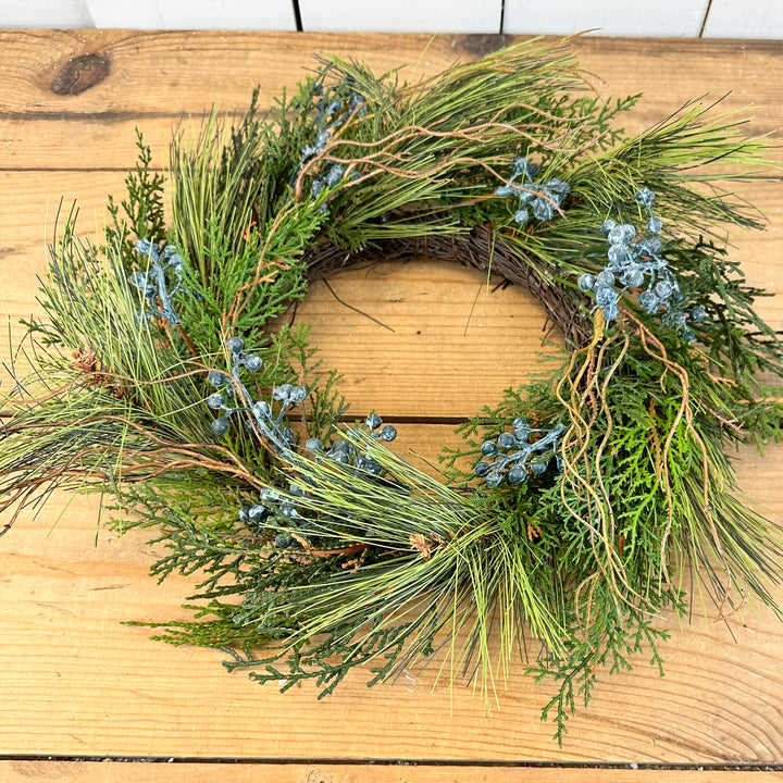 6.5" Juniper Candle Ring