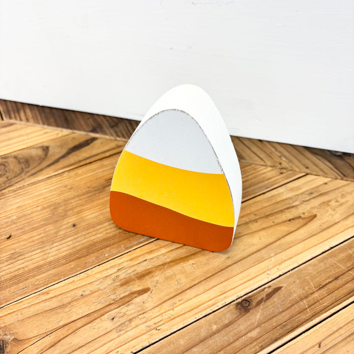 Candy Corn Reversible Wood Cut Out