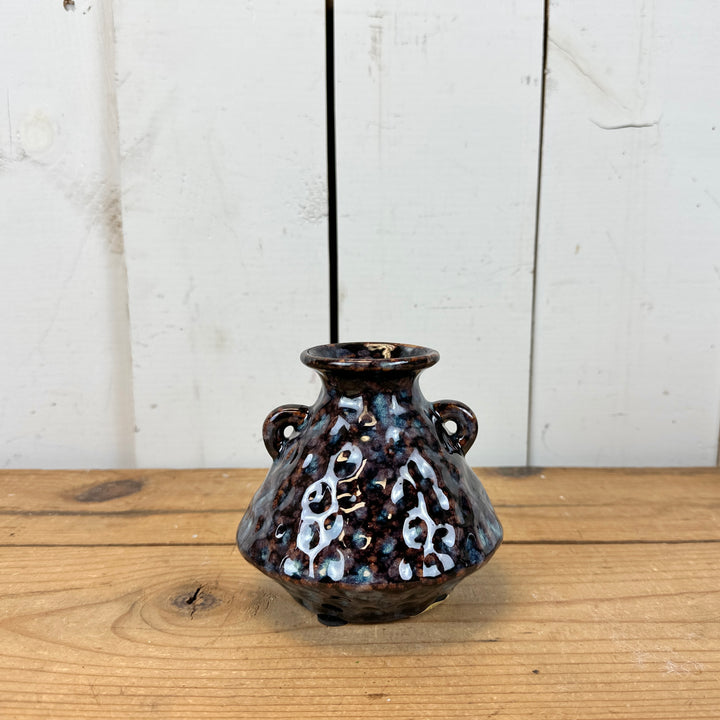 Blue/Purple Vases with Handles