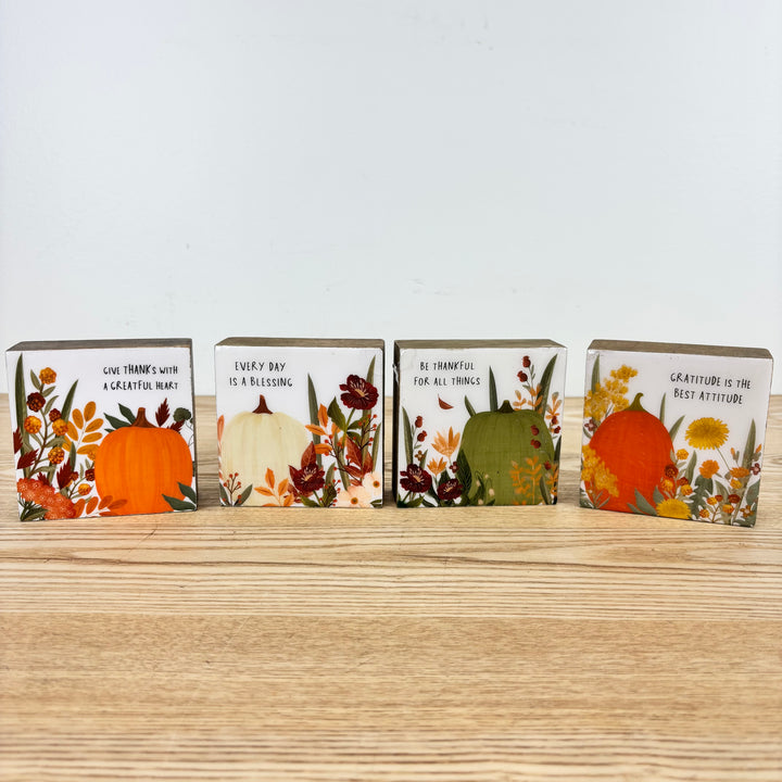 Autumn Message Block - 4 Styles