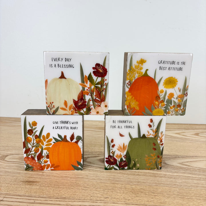 Autumn Message Block - 4 Styles