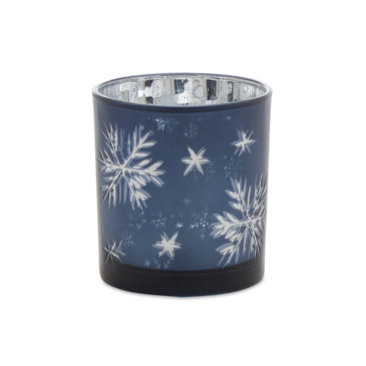 Silver Snowflake Votive Holder - 3 Sizes
