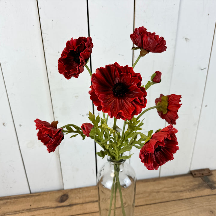 Real Feel Tall Poppy Stems