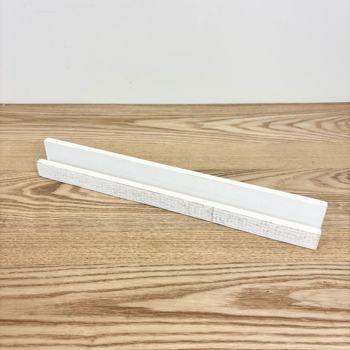 12" Wooden Ledgie for Letter Board Letters