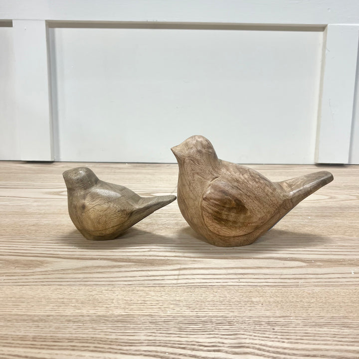 Mango Wood Birds -  2 sizes available