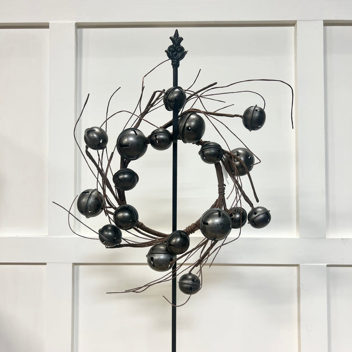 6.5" Jingle Bell Candle Ring