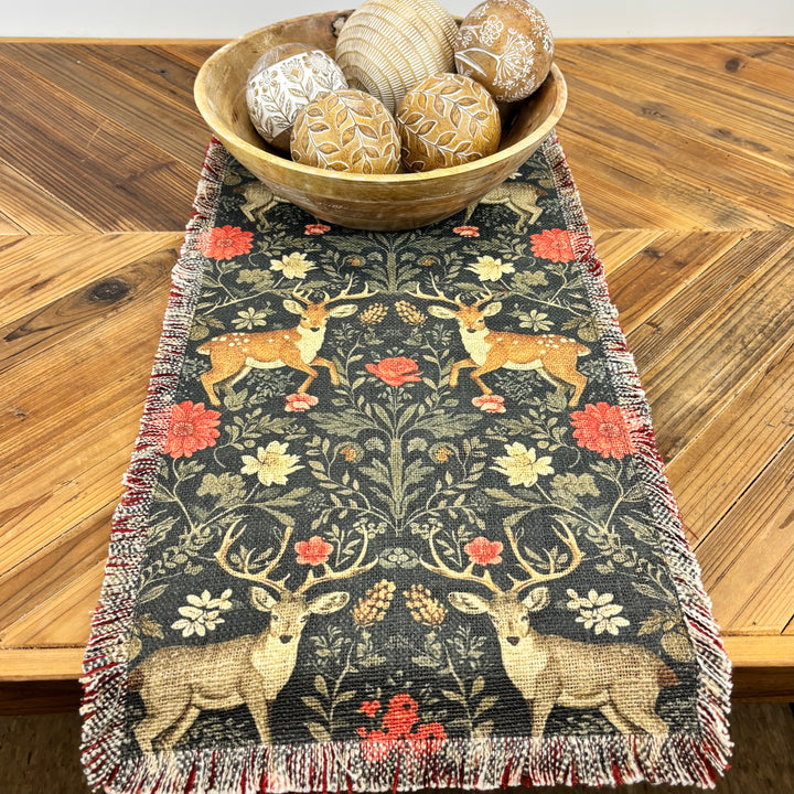Balmoral Deer Print Table Runner