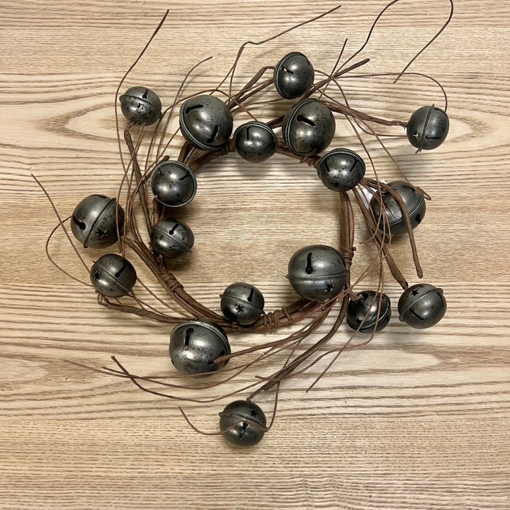 6.5" Jingle Bell Candle Ring