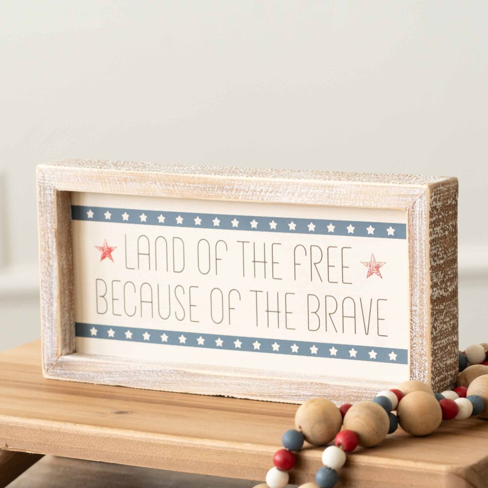 Land of the free... / When life gets sour... Reversible Sign