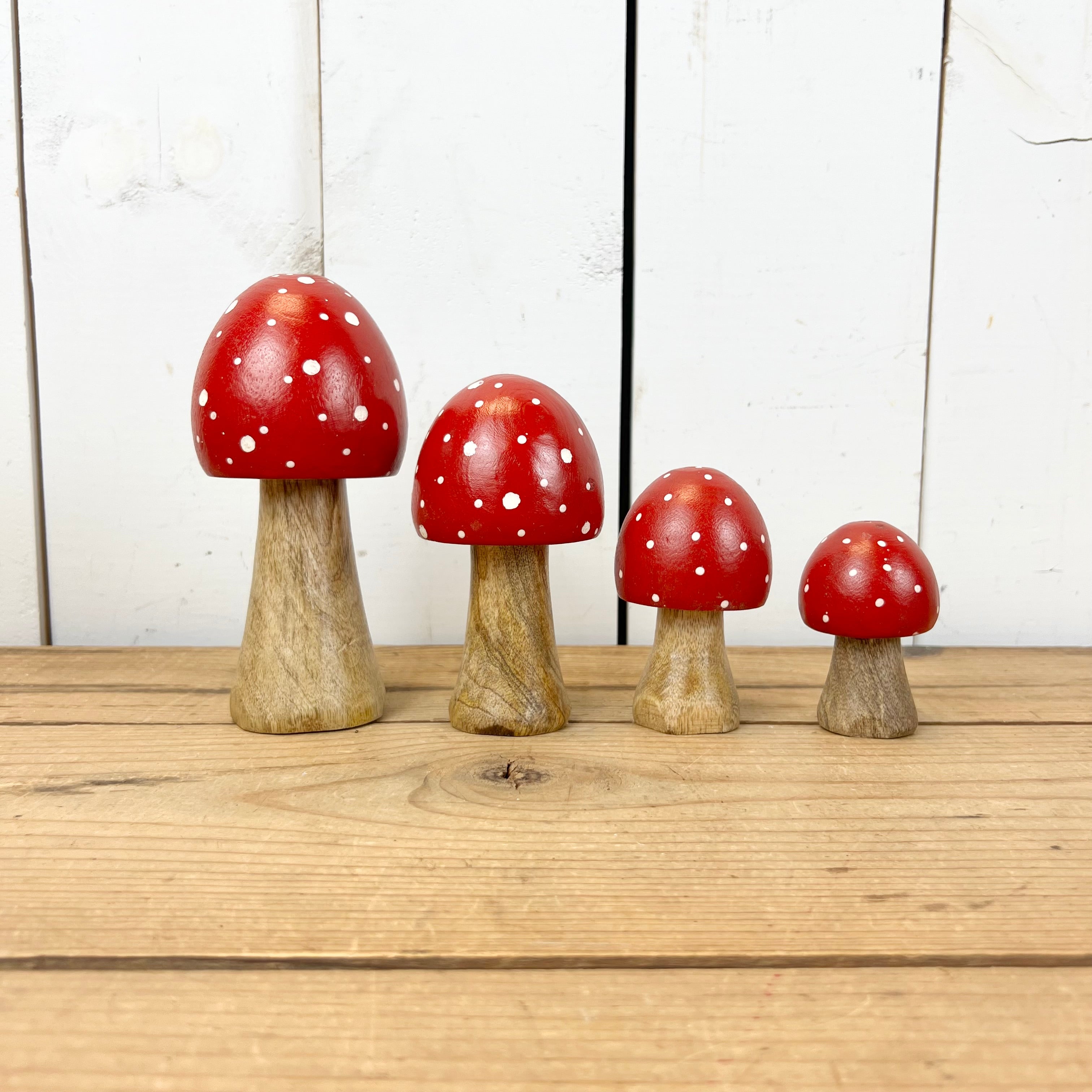Red and White Polka Dot Mushrooms – Prairie in Bloom