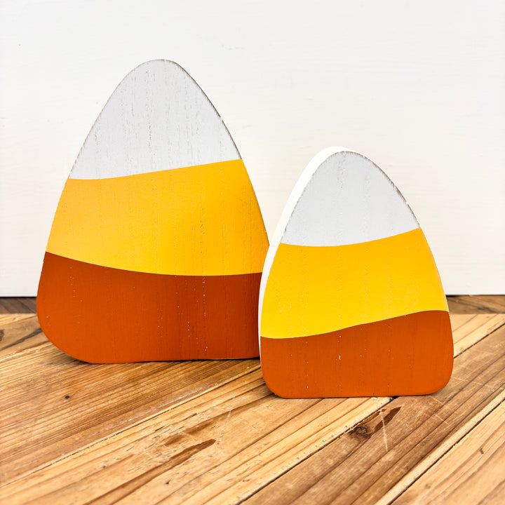 Candy Corn Reversible Wood Cut Out