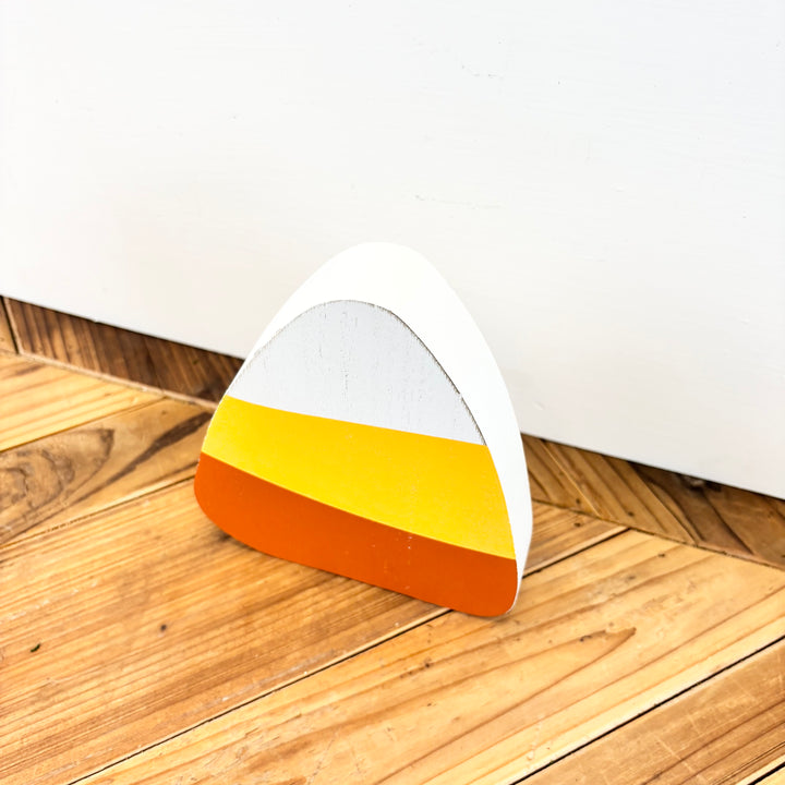 Candy Corn Reversible Wood Cut Out