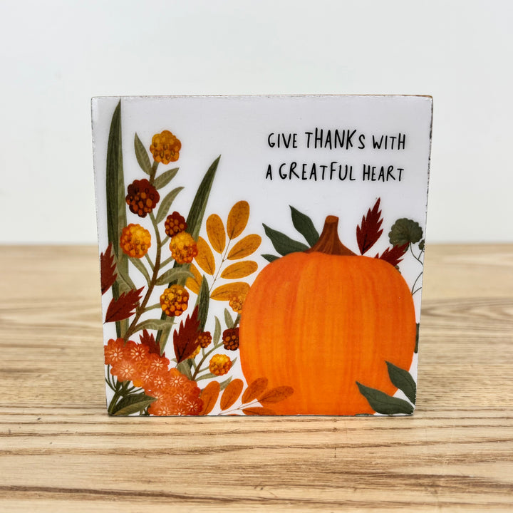 Autumn Message Block - 4 Styles