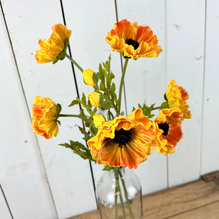 Real Feel Tall Poppy Stems