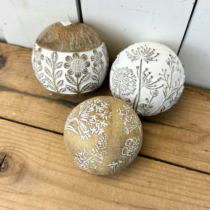 Decorative Resin Orbs