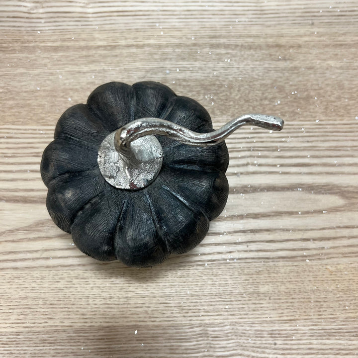 Black Distressed Wooden Pumpkins