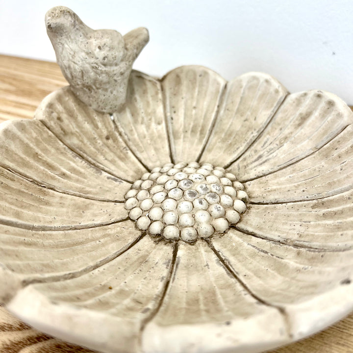 Bird Flower Dish