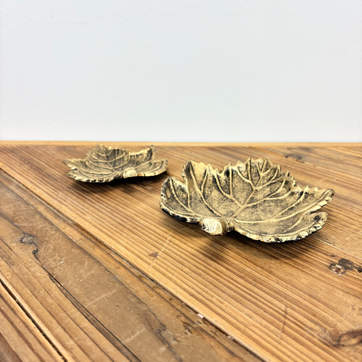 Autumn Leaf Trinket Dish - Set of 2