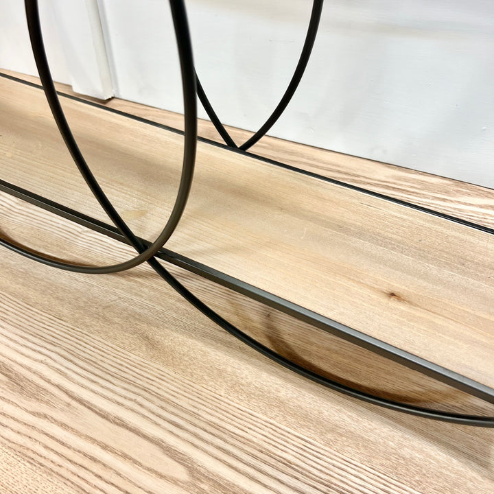 Double Circle Wall Shelf