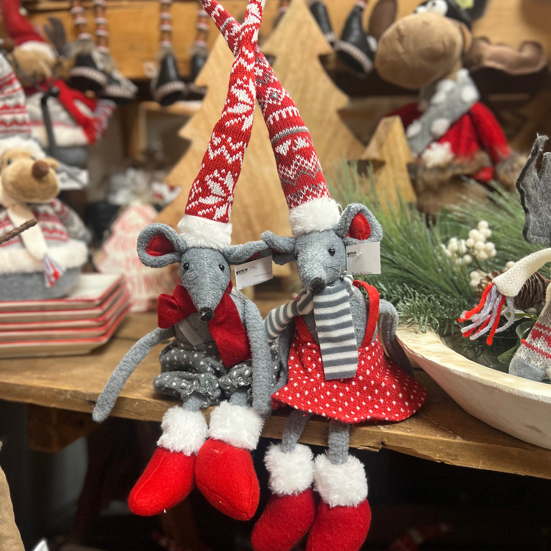 Christmas Mice - Set of 2