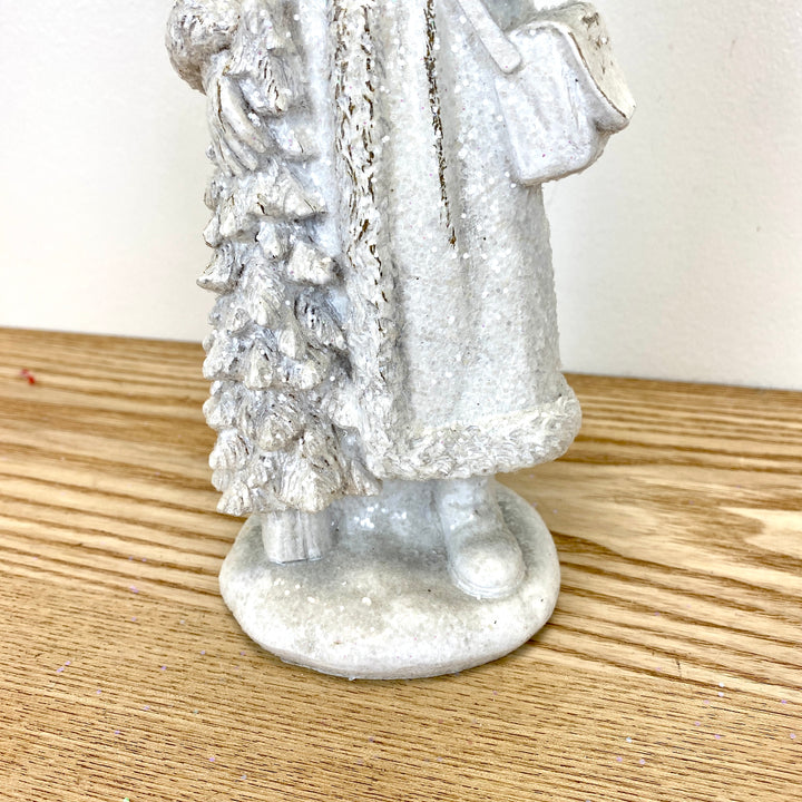 9" Tall Resin Santa