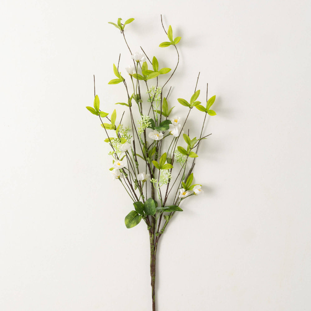 Blossom and Leaf Spray, Two Colors Available