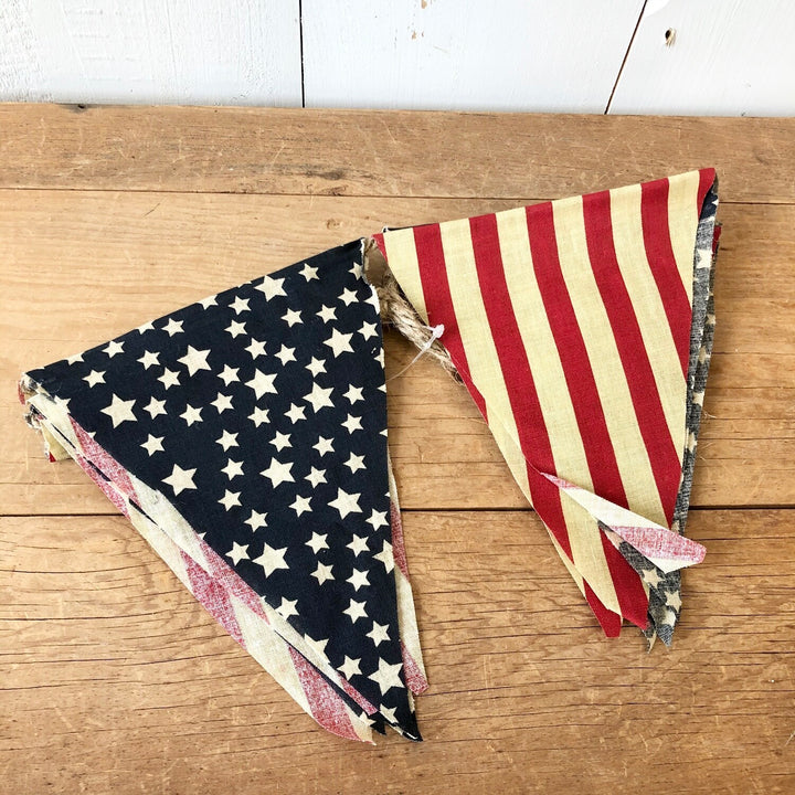 American Flag Garland