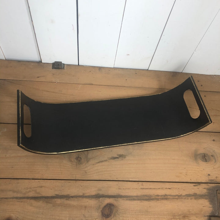 Black with Gold Accent Trays