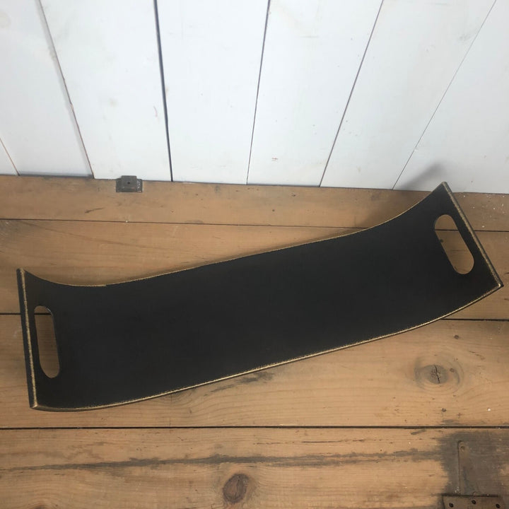 Black with Gold Accent Trays