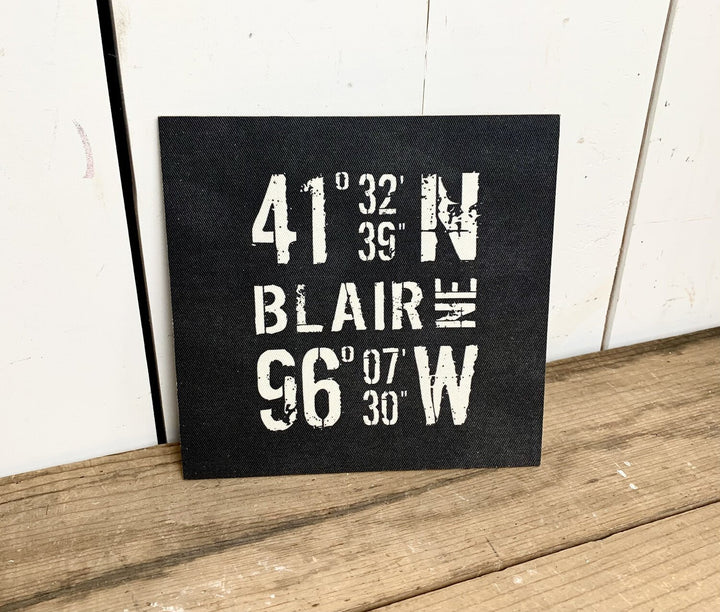 Coordinate 7" x 7" Canvases