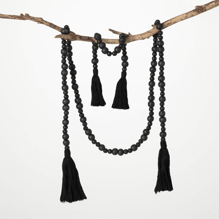 Black Bead Garlands