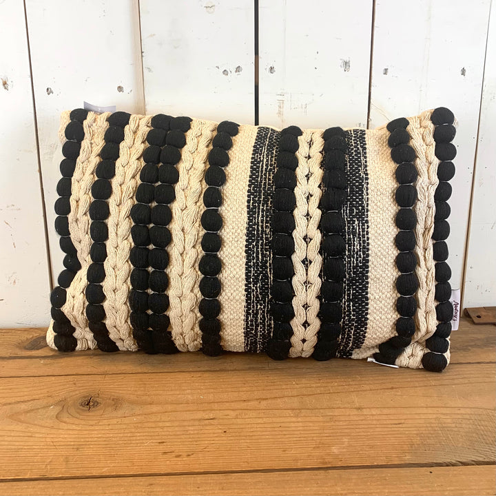 Black and Tan Pillow