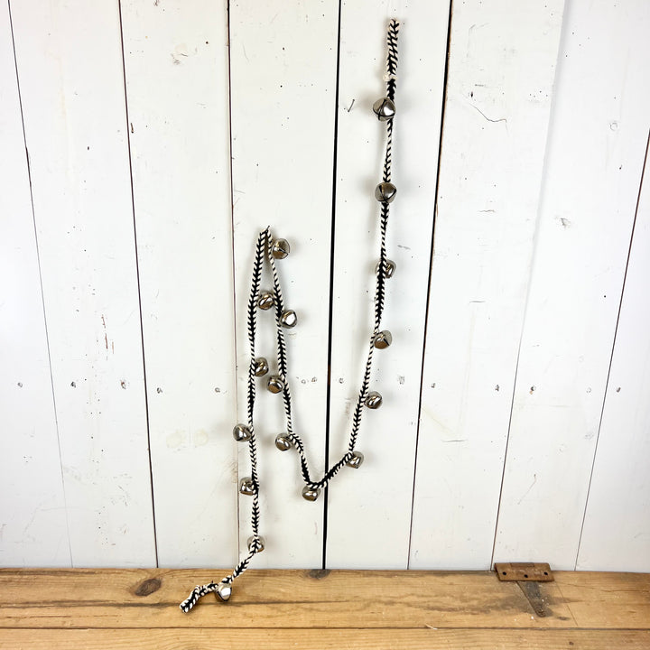 Black and White Jingle Bell Garland