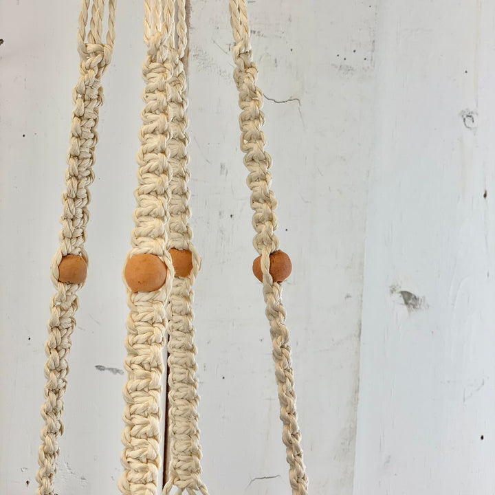 Terracotta Bead Macramé Hanger