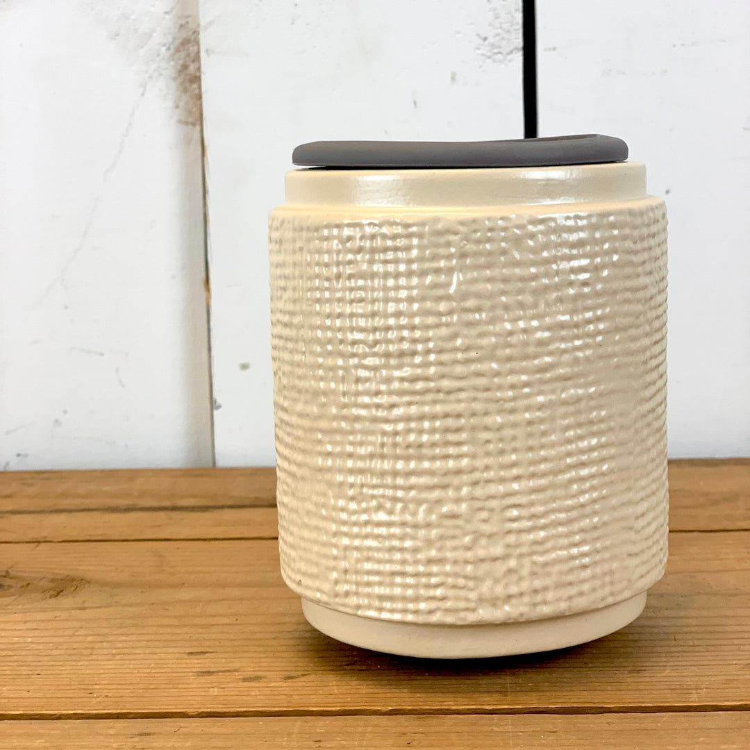 Natural Linen Flip Dish Wax Warmer