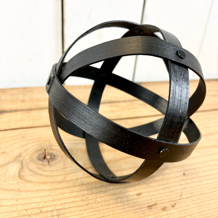 Black Wood Sphere