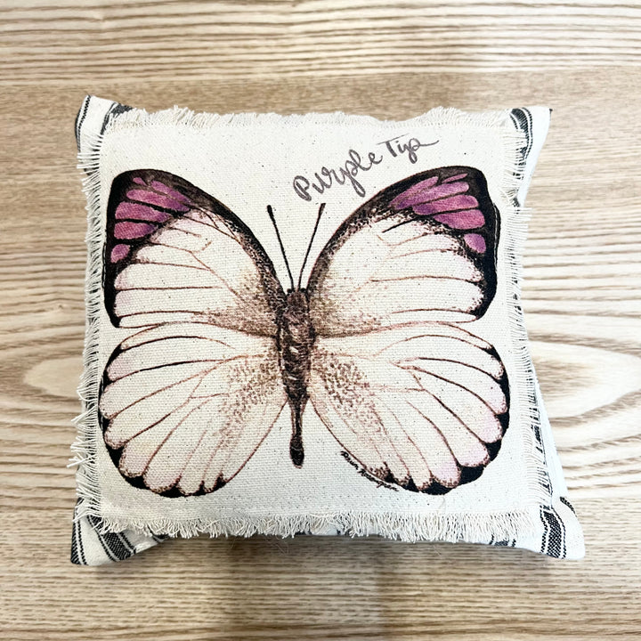 Watercolor Butterfly Mini Pillows