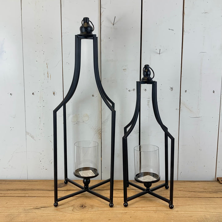 Black Industrial Lanterns