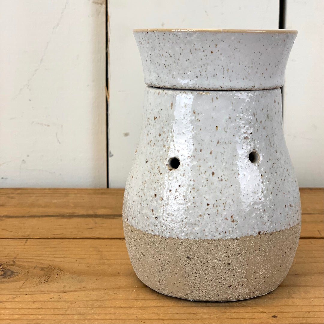 Rustic White Wax Warmer