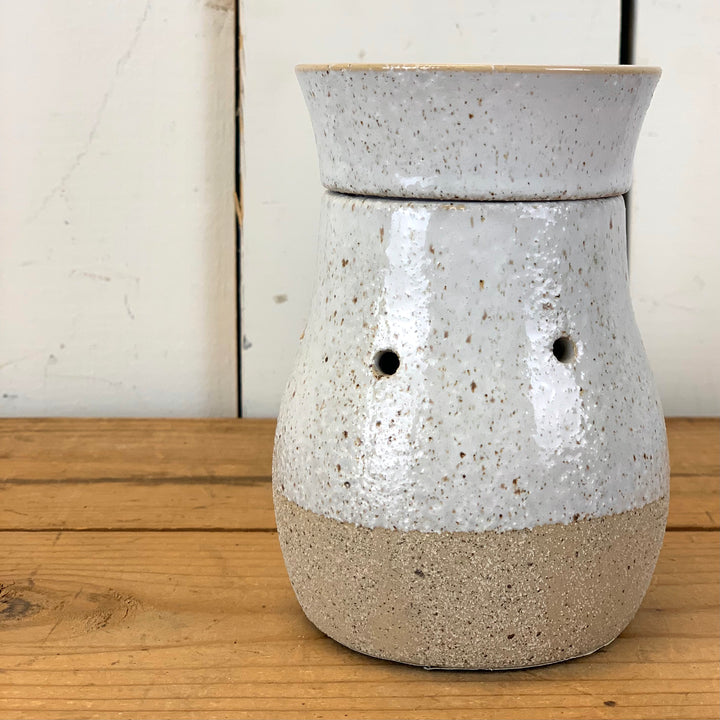 Rustic White Wax Warmer