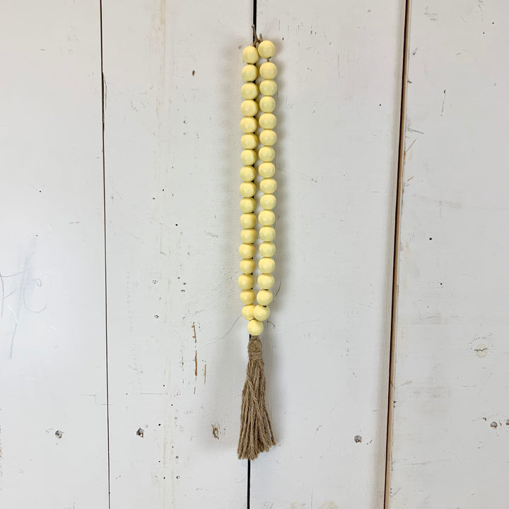 Beaded Loop with Tassel