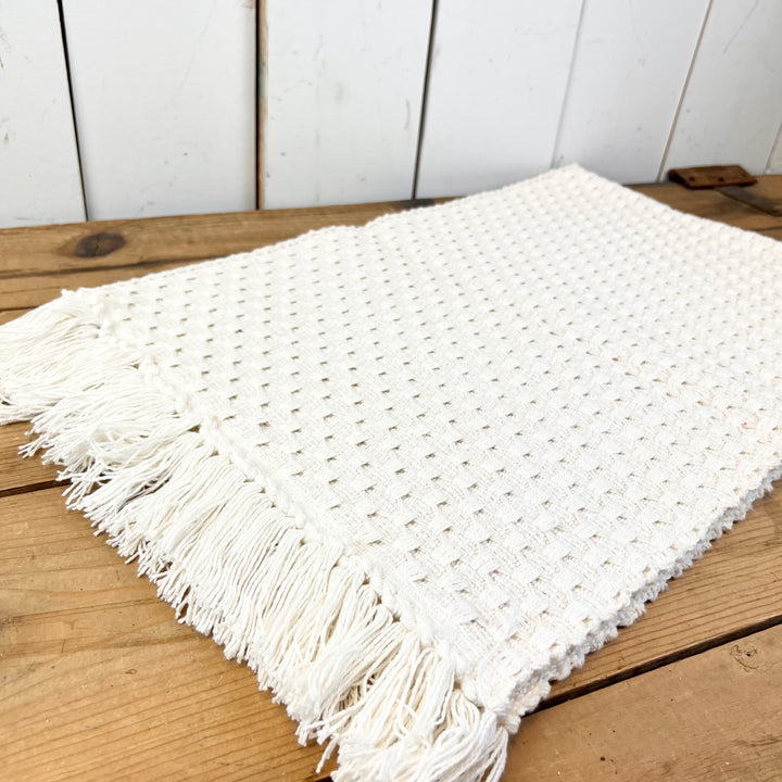 White Table Runner