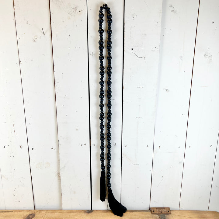 Black Bead Garlands